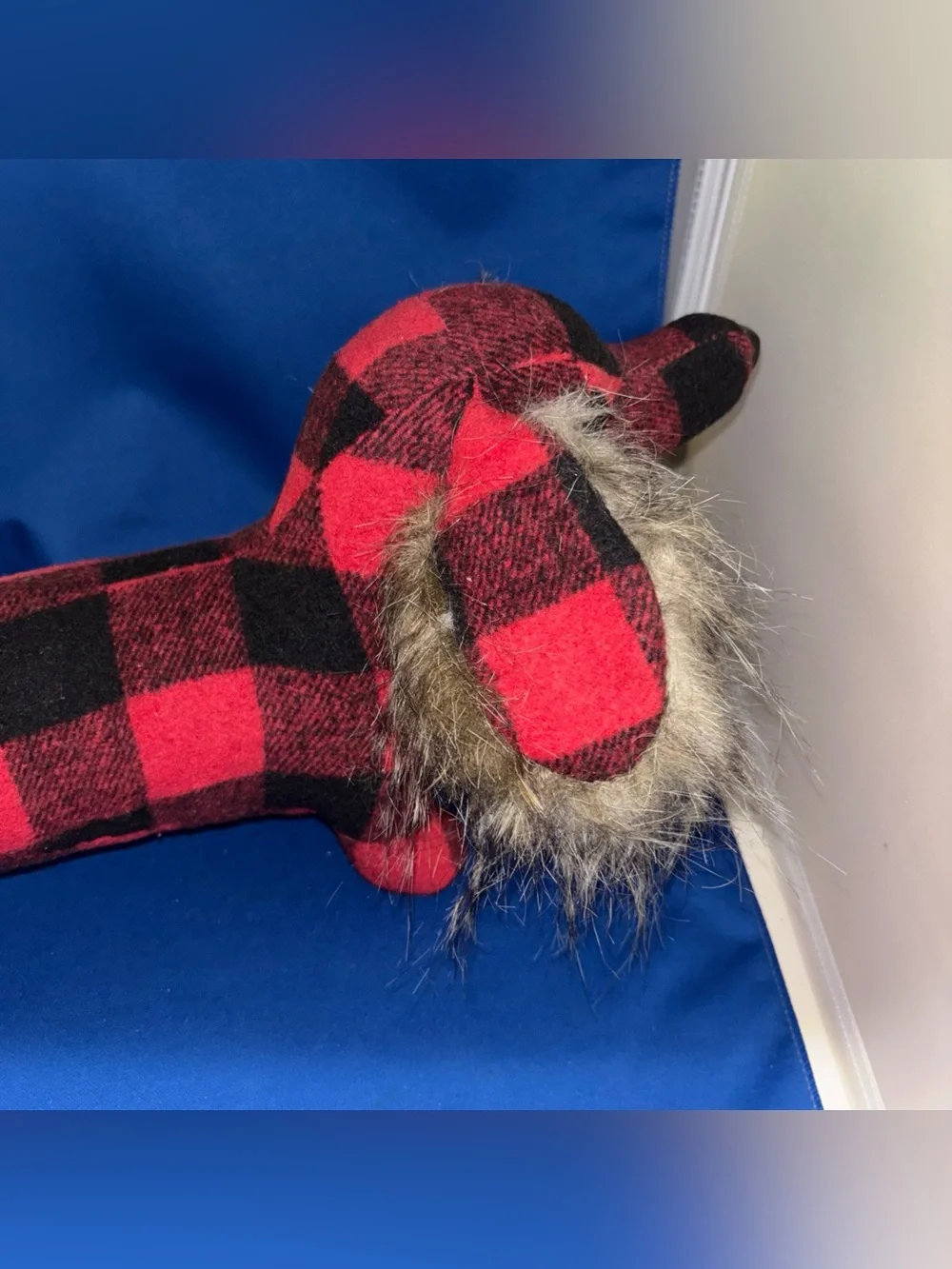 Douglas Cuddle Toys #14778 Griswold Plush Dachsund Buffalo Plaid RARE HTF 16